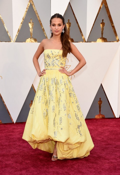 Premiile OSCAR 2016 Alicia Vikander