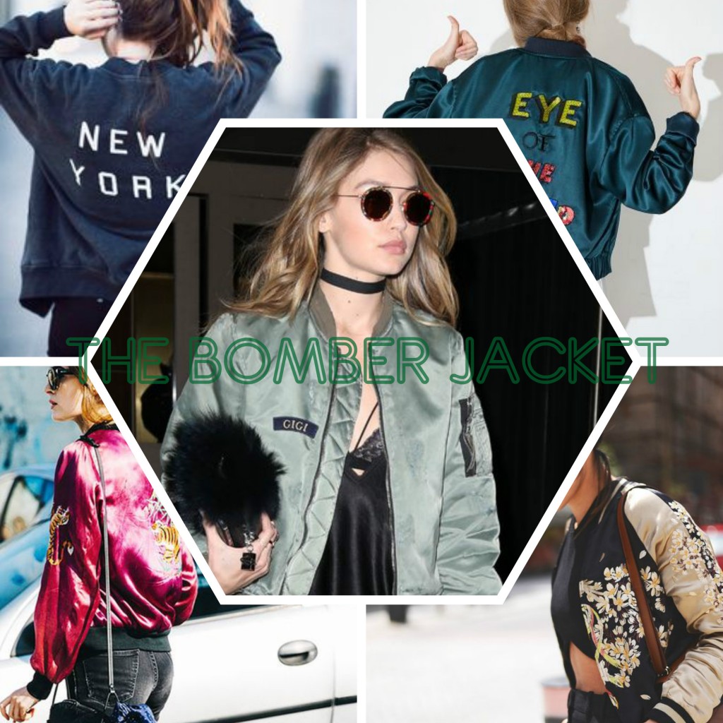 THE BOMBER JACKET TREND SPRING 2016