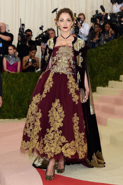 Met Gala 2016 covorul rosu Sofía Sanchez de Betak